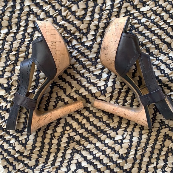 Cork Heel-Nine West-Slingbacks - Picture 7 of 10
